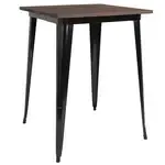 Flash Furniture CH-51040-40M1-BK-GG Table