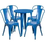 Flash Furniture CH-51080TH-4-18CAFE-BL-GG Table and Chair Set