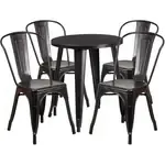 Flash Furniture CH-51080TH-4-18CAFE-BQ-GG Table and Chair Set