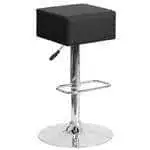 Flash Furniture CH-82058-4-BK-GG Swivel Bar Stool