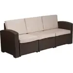 Flash Furniture DAD-SF1-3-GG Outdoor Sofa