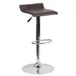 Flash Furniture DS-801-CONT-BRN-GG Swivel Bar Stool