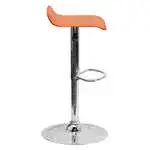 Flash Furniture DS-801-CONT-ORG-GG Swivel Bar Stool