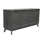 Flash Furniture EM-0372-BK-GG TV Stand