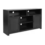 Flash Furniture EV-ET8114-ZZ-BLK-GG Malaki Mid-Century Modern 58-inch Buffet
