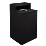 Flash Furniture GC-M-196-BLK-GG Dell Trash Receptacle