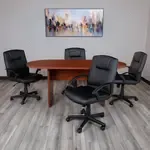Flash Furniture GC-TL1035-CHR-GG Office Table