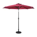 Flash Furniture GM-WL-U22002B-RED-GG Montego Patio Umbrella