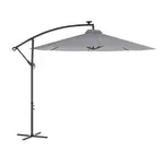Flash Furniture GM-WL-UU012-GRY-GG Sedona Patio Cantilever Umbrella