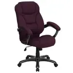 Flash Furniture GO-725-GRPE-GG Executive Swivel Office Chair