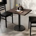 Flash Furniture GSF-REC2430-DKBRN-TR18-GG Bennett Commercial Indoor Tabletop