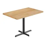 Flash Furniture GSF-REC3048-NAT-T2230-GG Bennett Commercial Indoor Tabletop
