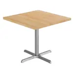 Flash Furniture GSF-SQ36-NAT-T3030S-GG Bennett Commercial Indoor Tabletop
