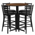 Flash Furniture HDBF1024-GG Table and Bar Stool Set