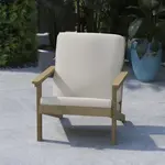Flash Furniture JJ-C14021-BR-GG Charlestown Resin Club Chair