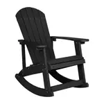 Flash Furniture JJ-C14705-BK-GG Savannah Rocking Chair