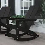 Flash Furniture JJ-C14709-BK-GG Finn Rocking Chair