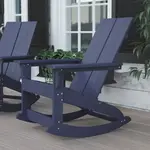 Flash Furniture JJ-C14709-NV-GG Finn Rocking Chair