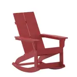 Flash Furniture JJ-C14709-RED-GG Finn Rocking Chair