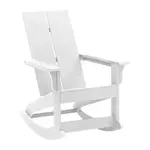 Flash Furniture JJ-C14709-WH-GG Finn Rocking Chair