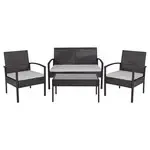Flash Furniture JJ-S312-GG Outdoor Patio Set