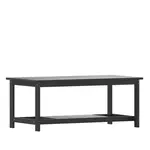 Flash Furniture JJ-T14022-BK-GG Charlestown Adirondack Coffee Table