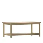 Flash Furniture JJ-T14022-BR-GG Charlestown Adirondack Coffee Table