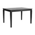 Flash Furniture KER-T-217-BLK-47-GG Henry Dining Table