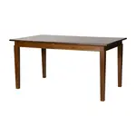 Flash Furniture KER-T-217EX-BRN-72-GG Henry Dining Table