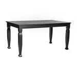 Flash Furniture KER-T-799-BLK-60-GG Grace Dining Table