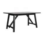 Flash Furniture KER-T-851-BLK-60-GG Everly Dining Table