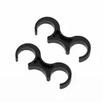 Flash Furniture LE-3-W-BK-GANG-GG Lowe Ganging Clips