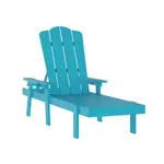 Flash Furniture LE-HMP-070-01-BL-GG Sonora Adirondack Lounger