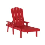 Flash Furniture LE-HMP-070-01-RED-GG Sonora Adirondack Lounger