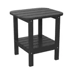 Flash Furniture LE-HMP-1035-1517H-BK-GG Newport Adirondack Side Table