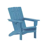 Flash Furniture LE-HMP-1045-10-BL-GG Halifax Adirondack Patio Chair