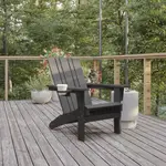 Flash Furniture LE-HMP-1045-10-GY-GG Halifax Adirondack Patio Chair