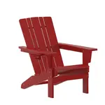 Flash Furniture LE-HMP-1045-10-RD-GG Halifax Adirondack Patio Chair