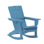 Flash Furniture LE-HMP-1045-31-BL-GG Halifax Adirondack Rocking Chair