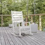 Flash Furniture LE-HMP-2002-110-WT-GG Manchester Rocking Chair