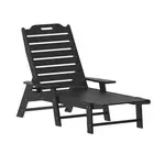 Flash Furniture LE-HMP-2017-414-BK-GG Monterey Adirondack Lounger