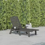 Flash Furniture LE-HMP-2017-414-GY-GG Monterey Adirondack Lounger