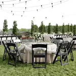 Flash Furniture LE-L-1-BK-SLAT-GG Hercules Series Folding Event Chair