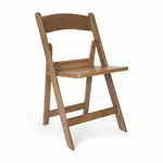 Flash Furniture LE-L-1-CHSNT-SLAT-GG Hercules Series Folding Event Chair