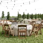 Flash Furniture LE-L-1-CHSNT-SLAT-GG Hercules Series Folding Event Chair