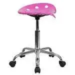 Flash Furniture LF-214A-CANDYHEART-GG Vibrant Stool