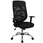 Flash Furniture LF-W952-GG Executive Swivel Office Chair