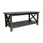 Flash Furniture LFS-2007-DKGRY-GG Jasper Coffee Table