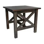 Flash Furniture LFS-4002-DKGRY-GG Jasper End Table