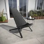 Flash Furniture LTS-0441-BK-GG Delia Folding Chair